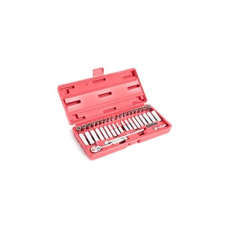 Great Neck 1/4 Drive Mechanic's Tool Set (39 Piece SAE & Metric